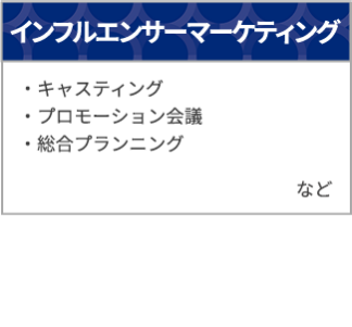 インフルエンサーマーケティング